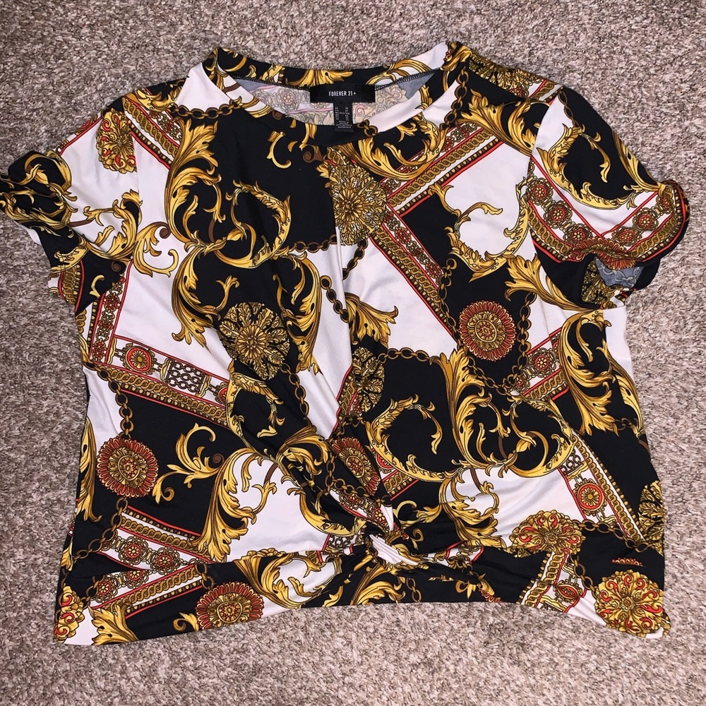 {Forever21} chainz crop top